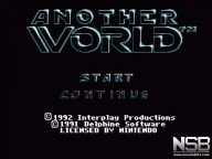 Another World [Super Nintendo]