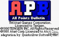 A.P.B. (All Points Bulletin) [Lynx]