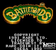 Battletoads [Game Gear]