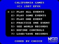 California Games [ZX Spectrum]