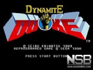 Dynamite Duke [Mega Drive]