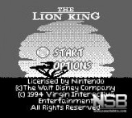 El Rey León [Game Boy]