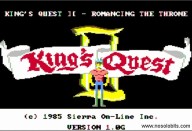 King's Quest II: Romancing the Throne [Apple II]