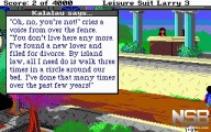 Leisure Suit Larry III: Passionate Patti in Pursuit of the Pulsating Pectorals [PC]