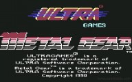 Metal Gear [Commodore 64]