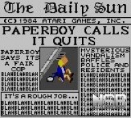 Paperboy [Game Gear]