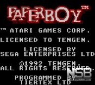 Paperboy [Game Gear]