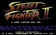 Street Fighter II: The World Warrior [Commodore 64]