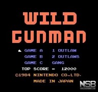 Wild Gunman [NES]