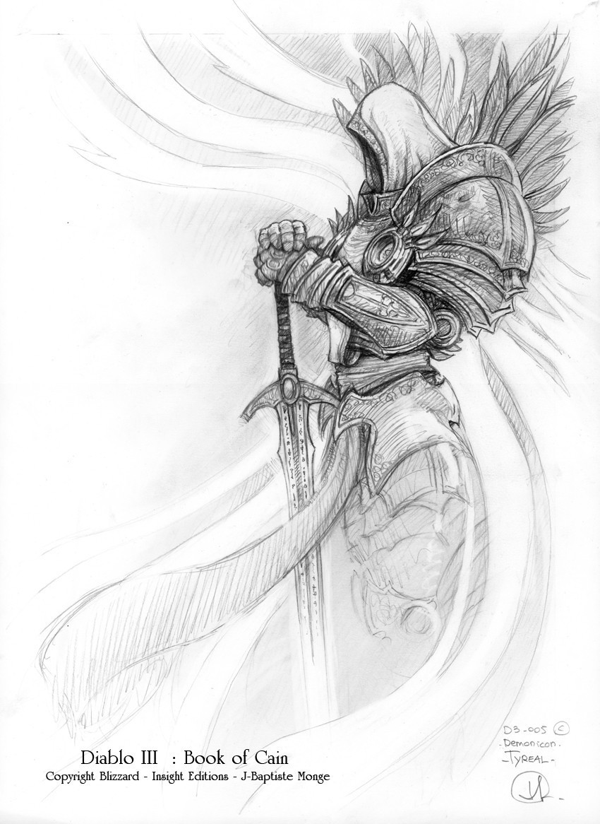 Excelentes ilustraciones a lápiz de Diablo III | NoSoloBits