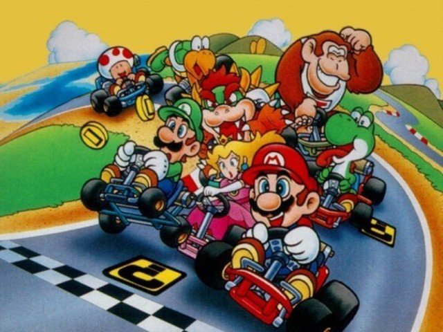 Artworks antiguos de Super Mario Bros. 8