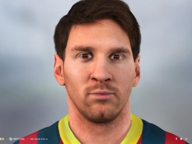 Avatar a tamaño real de Messi 1