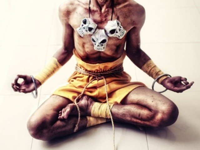 Cosplay de Dhalsim, el indio de Street Fighter 1