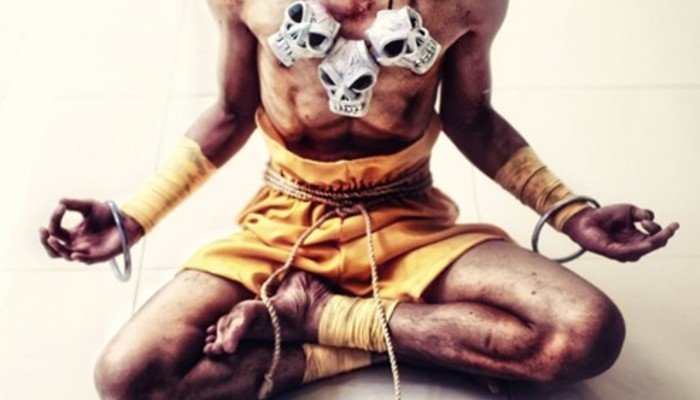 Cosplay de Dhalsim, el hindú de Street Fighter