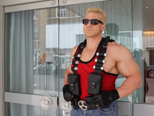 Cosplay de Duke Nukem 3