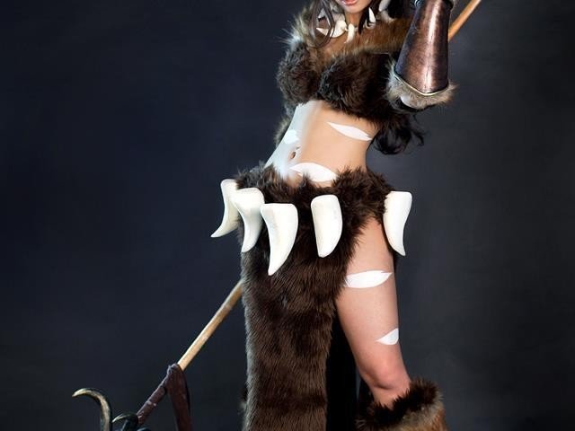 Cosplay de Nidalee de League of Legends 1