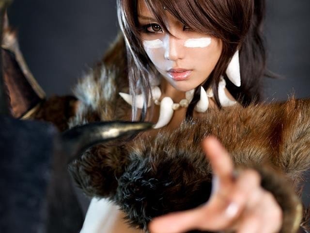 Cosplay de Nidalee de League of Legends 2