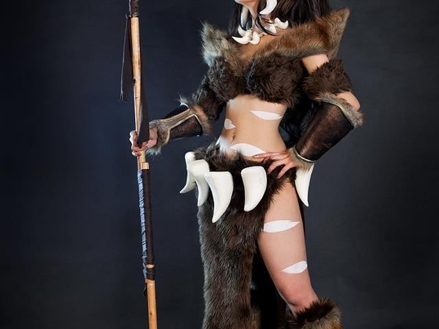 Cosplay de Nidalee de League of Legends 3