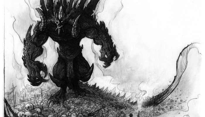 Excelentes ilustraciones a lápiz de Diablo III