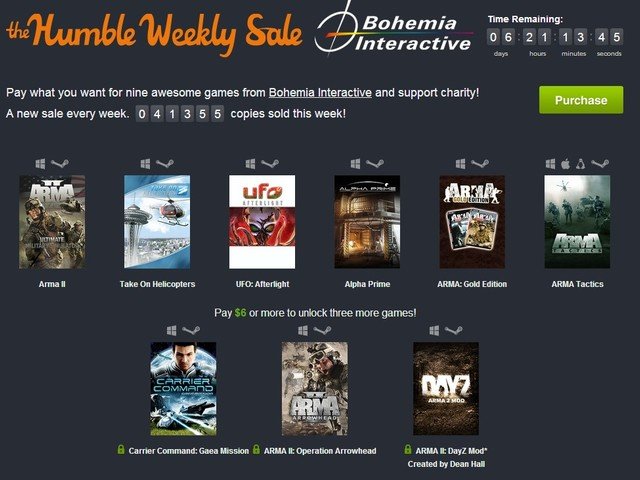 Grandes juegos en el nuevo Humble Weekly Sale de Bohemia Interactive 1
