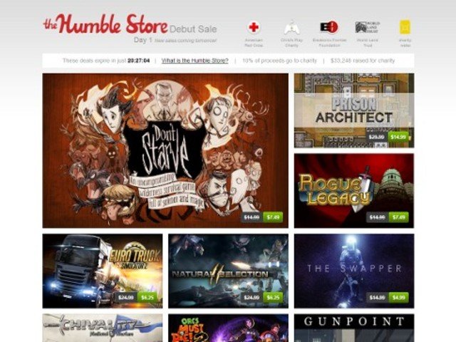 Humble Bundle abre Humble Store 1