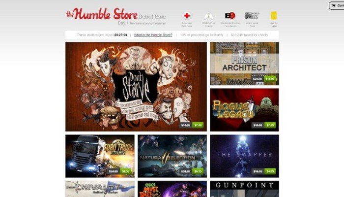 Humble Bundle abre Humble Store