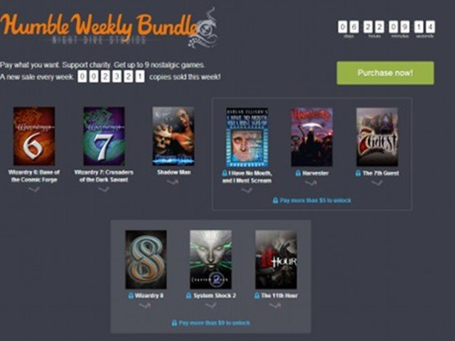 Oferta de Humble Bundle con sabor a retro 1