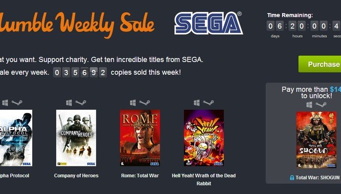 Pack de juegos de Sega para nuestros disfrute