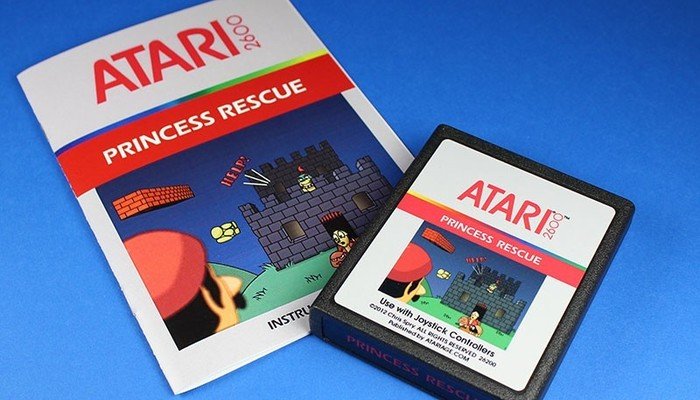 Princess Rescue de Atari 2600, inspirado en Super Mario, ya a la venta