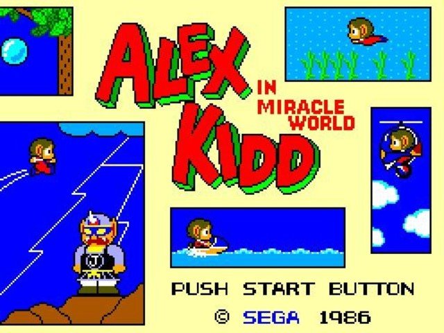 Retro Review Alex Kidd in Miracle World 1