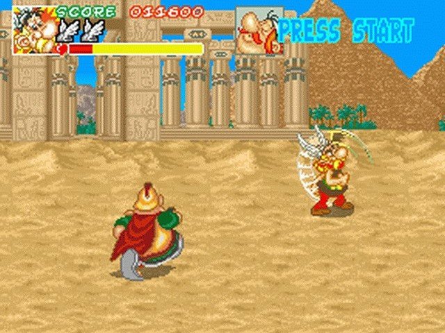 Retro Review Astérix Arcade Game 9