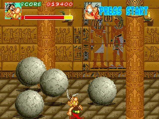 Retro Review Astérix Arcade Game 10