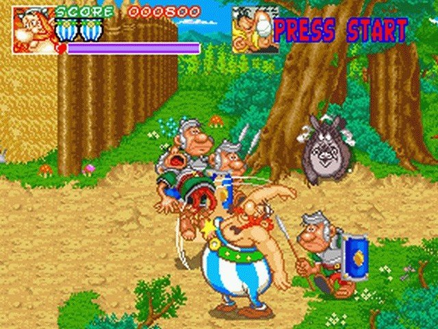 Retro Review Astérix Arcade Game 14