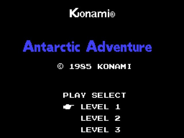 Retro Review de Antartic Adventure 1