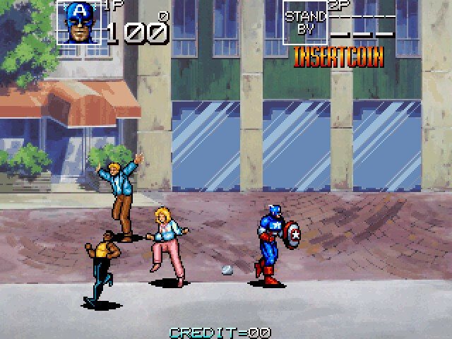 Retro Review de Captain America and the Avengers 4