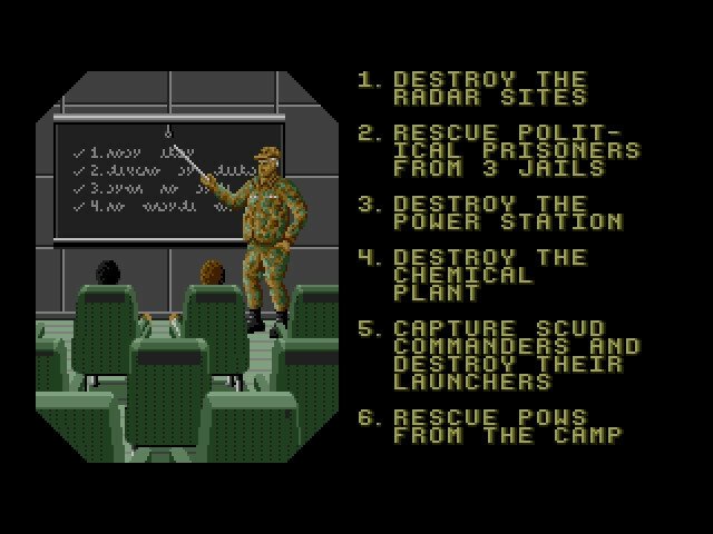 Retro Review de Desert Strike: Return to the Gulf 16