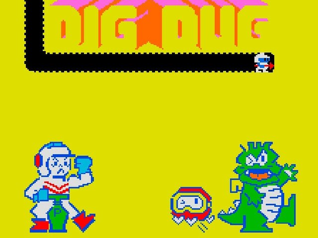 Retro Review de Dig Dug 1