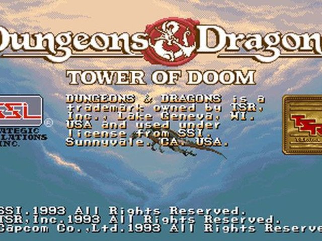 Retro Review de Dungeons & Dragons: Tower of Doom 1