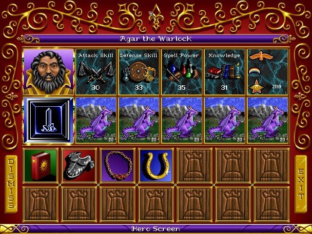 Retro Review de Heroes of Might and Magic: A Strategic Quest 9