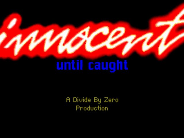 Retro Review de Innocent Until Caught 1