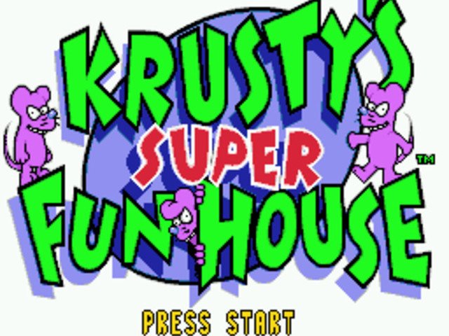 Retro Review de Krusty's Super Fun House 1