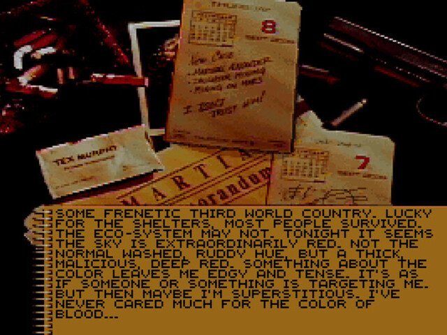 Retro Review de Martian Memorandum 2