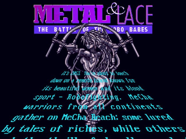 Retro Review de Metal & Lace: The Battle of Robo Babes 1