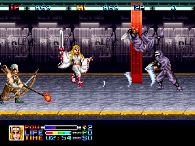 Retro Review de Ninja Combat 17