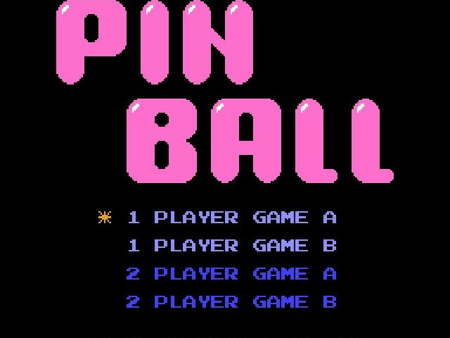 Retro Review de Pinball (NES) 1