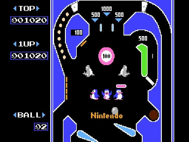 Retro Review de Pinball (NES) 5
