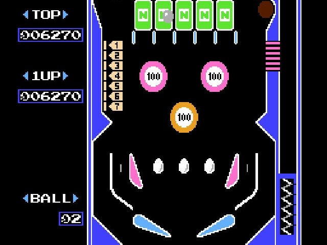 Retro Review de Pinball (NES) 6
