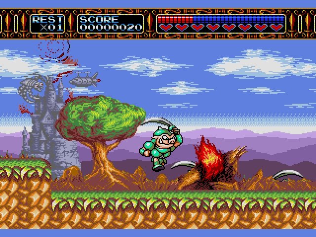 Retro Review de Rocket Knight Adventures 7