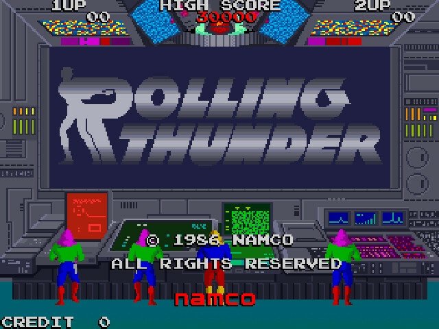 Retro review de Rolling Thunder 1