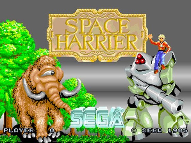 Retro Review de Space Harrier 1